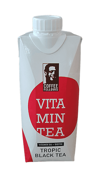Vitamin Tea - Tropic Black Tea (Erfrischungsgetränk mit Maracuja- Mangoschmack und Schwarztee Extrakt)